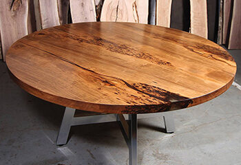 Round Maple Kitchen Table