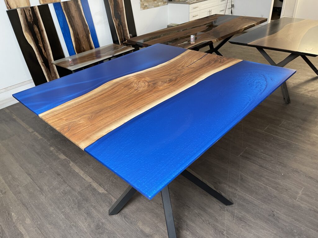 Walnut-Square-Coffee-Table-Blue-Epoxy-Angle-Wood-4