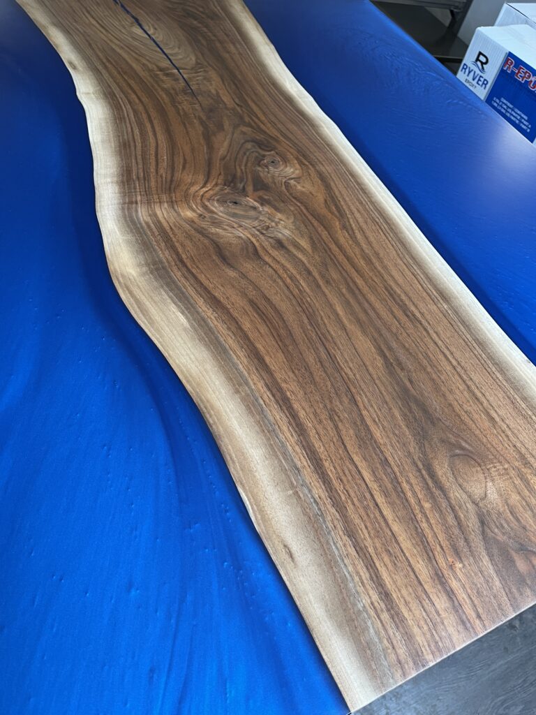 Walnut-Square-Coffee-Table-Blue-Epoxy-Angle-Wood-3