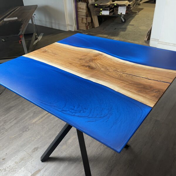 Walnut-Square-Coffee-Table-Blue-Epoxy-Angle-Wood