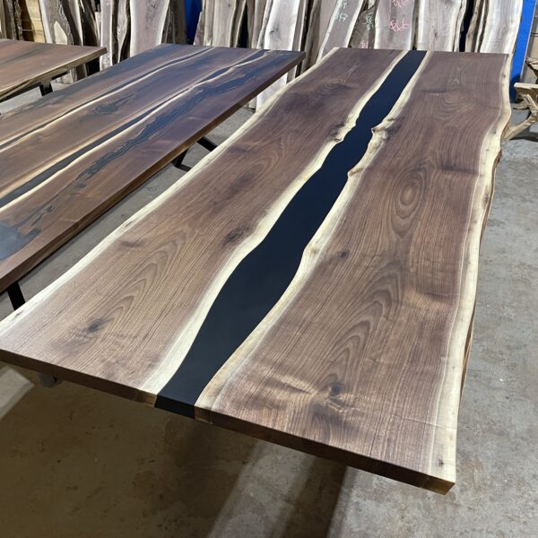Custom-Walnut-Dining-River-Table-Solid-Black-Epoxy-Anglewood