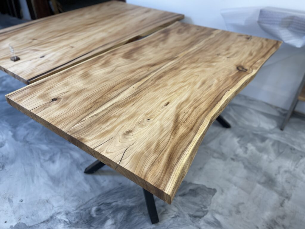 Live-Edge-Elm-Dining Table-Angle-Wood-2