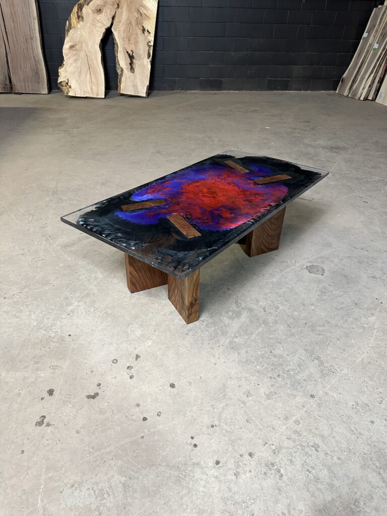Unique coffee table purple - Anglewood