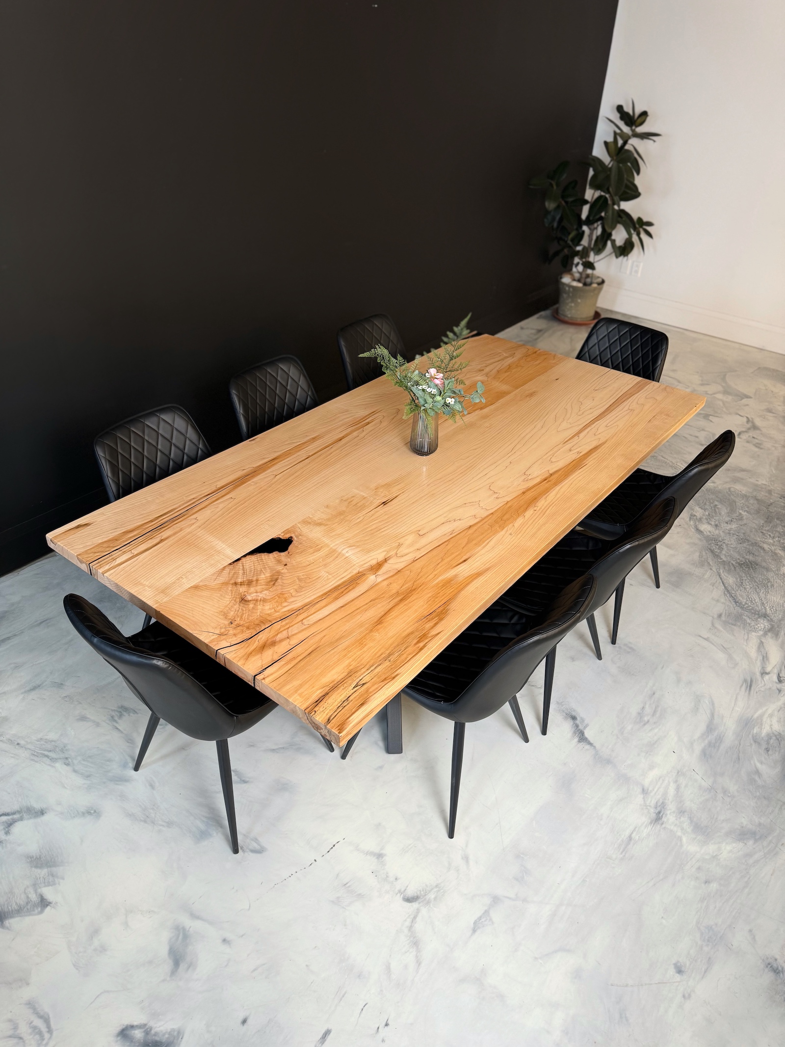 Maple Dining Room Table - All Wood